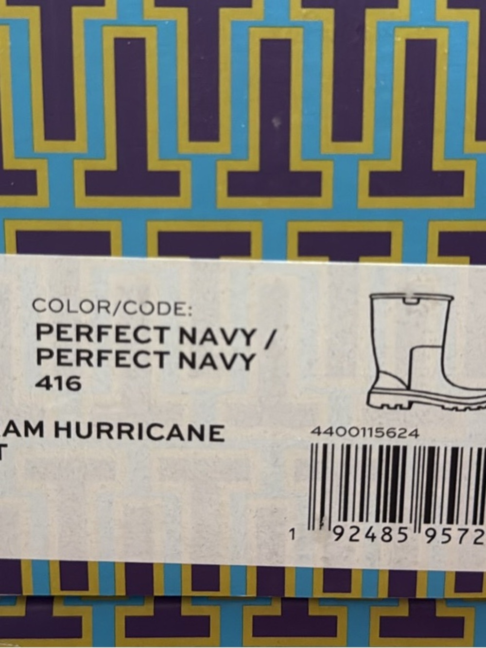 Tory Burch T Monogram Hurricane Tall Boot
